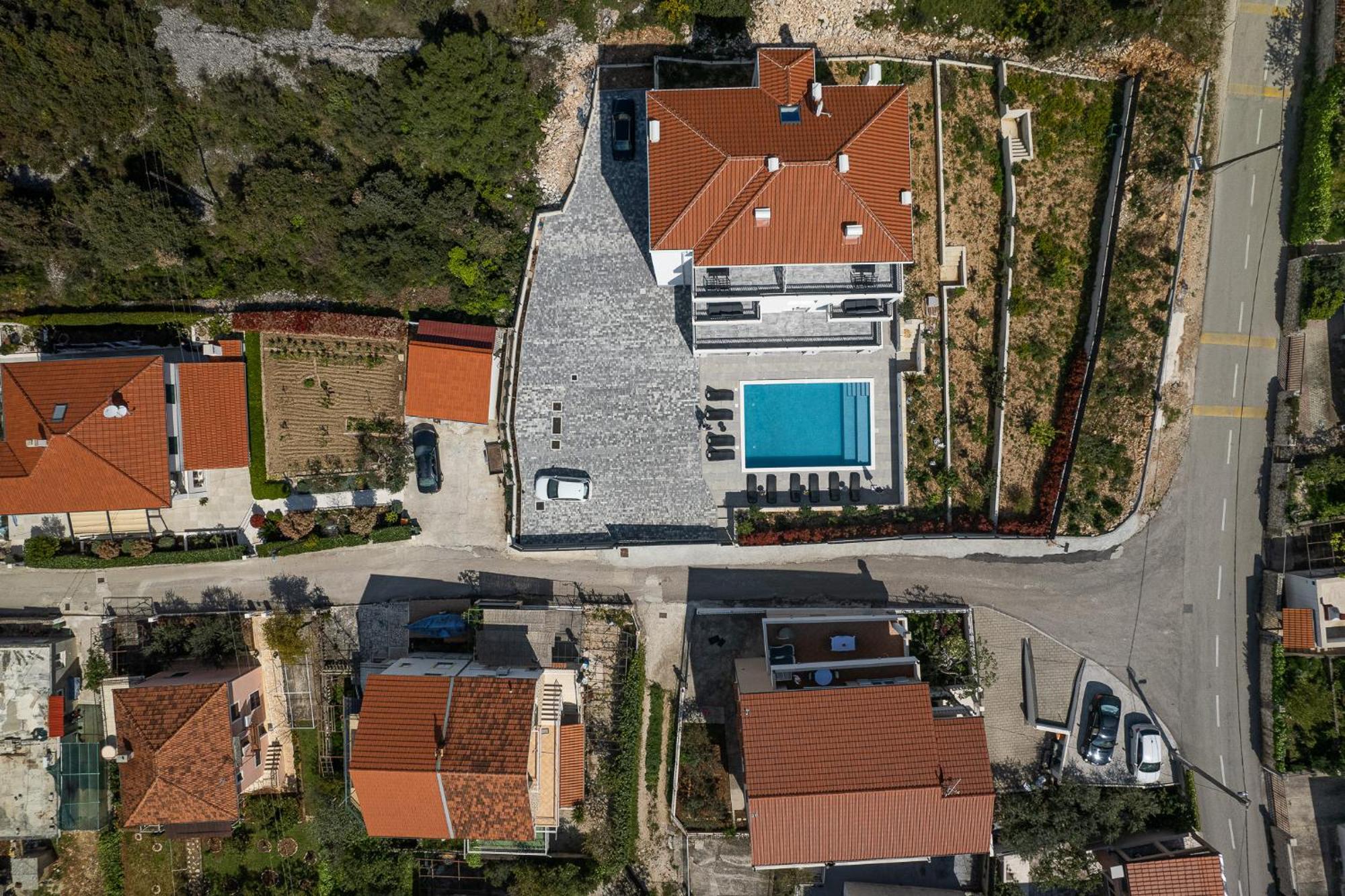 Villa Barbara & Zoran With Free Parking And Heated Swimming Pool Seget Vranjica Buitenkant foto